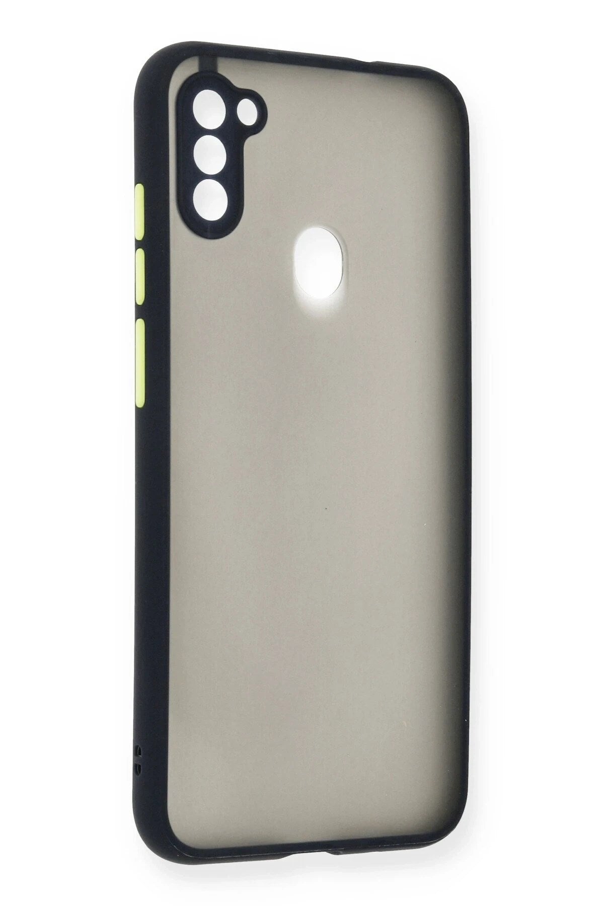 Mey İthalat® Samsung Galaxy A11 Kılıf Montreal Silikon Kapak - Lacivert
