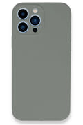 Mey İthalat® iPhone 13 Pro Max Kılıf Lansman Legant Silikon - Gri