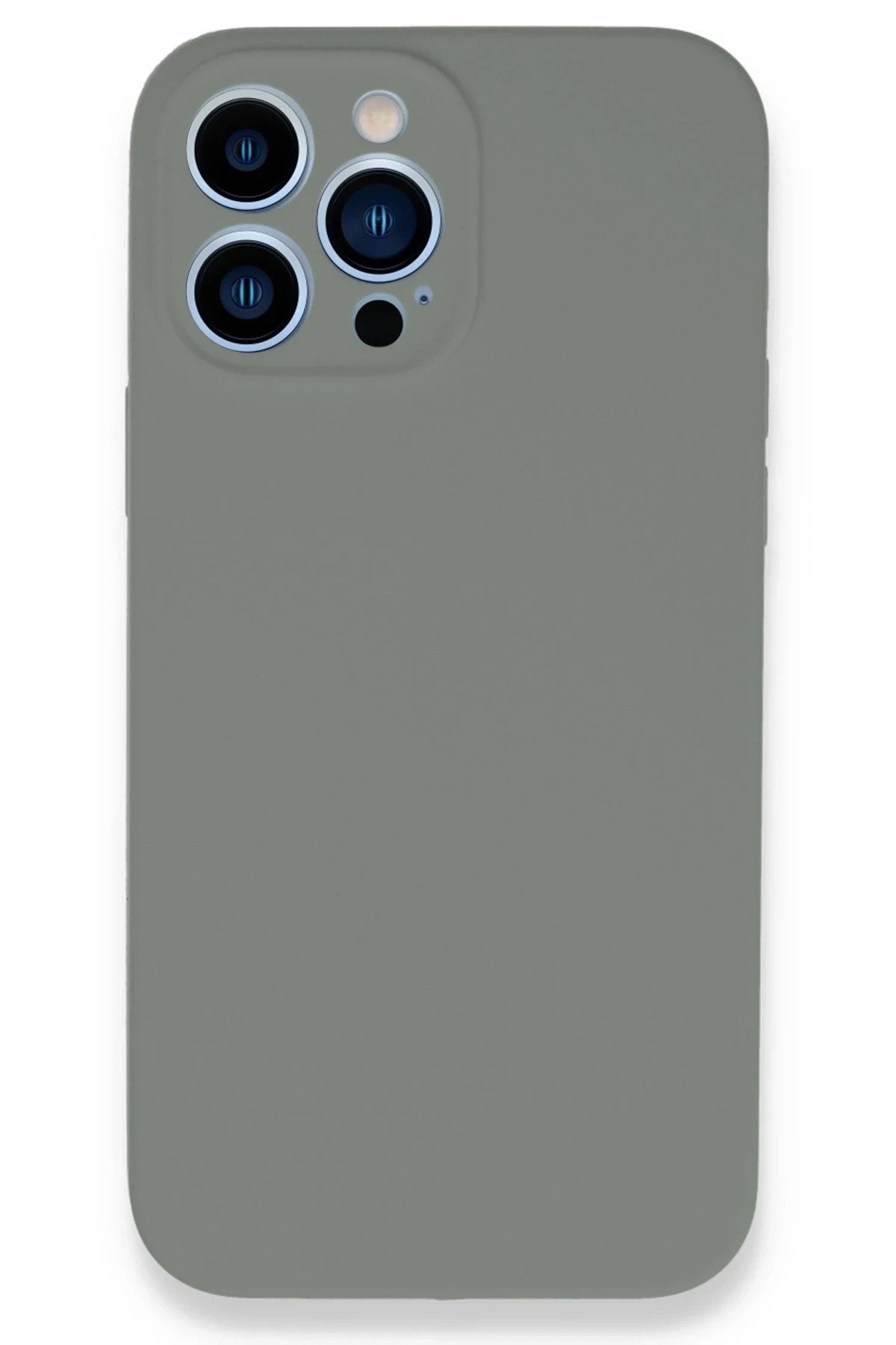 Mey İthalat® iPhone 13 Pro Max Kılıf Lansman Legant Silikon - Gri