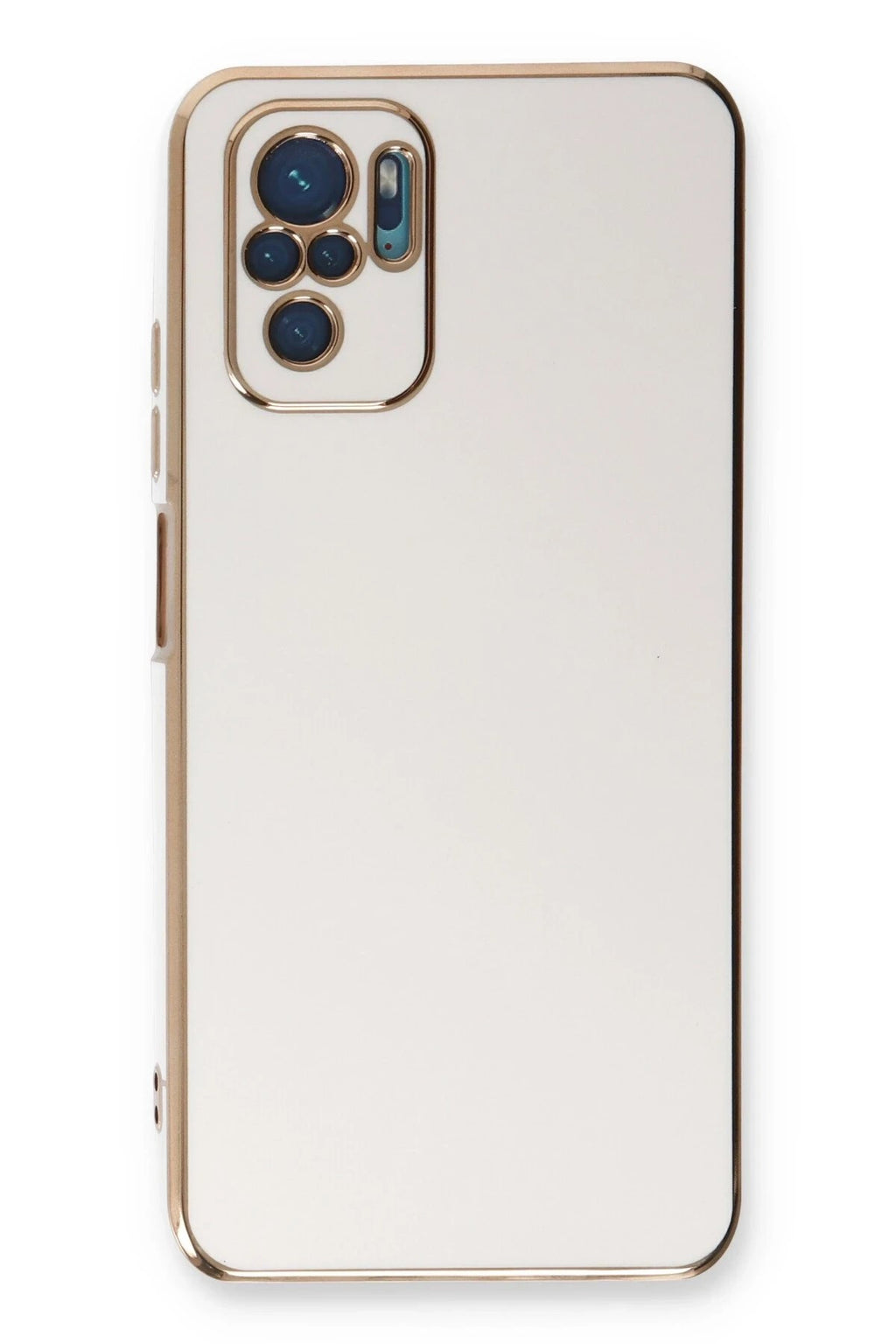 Mey İthalat® Redmi Note 10 Kılıf Volet Silikon - Beyaz