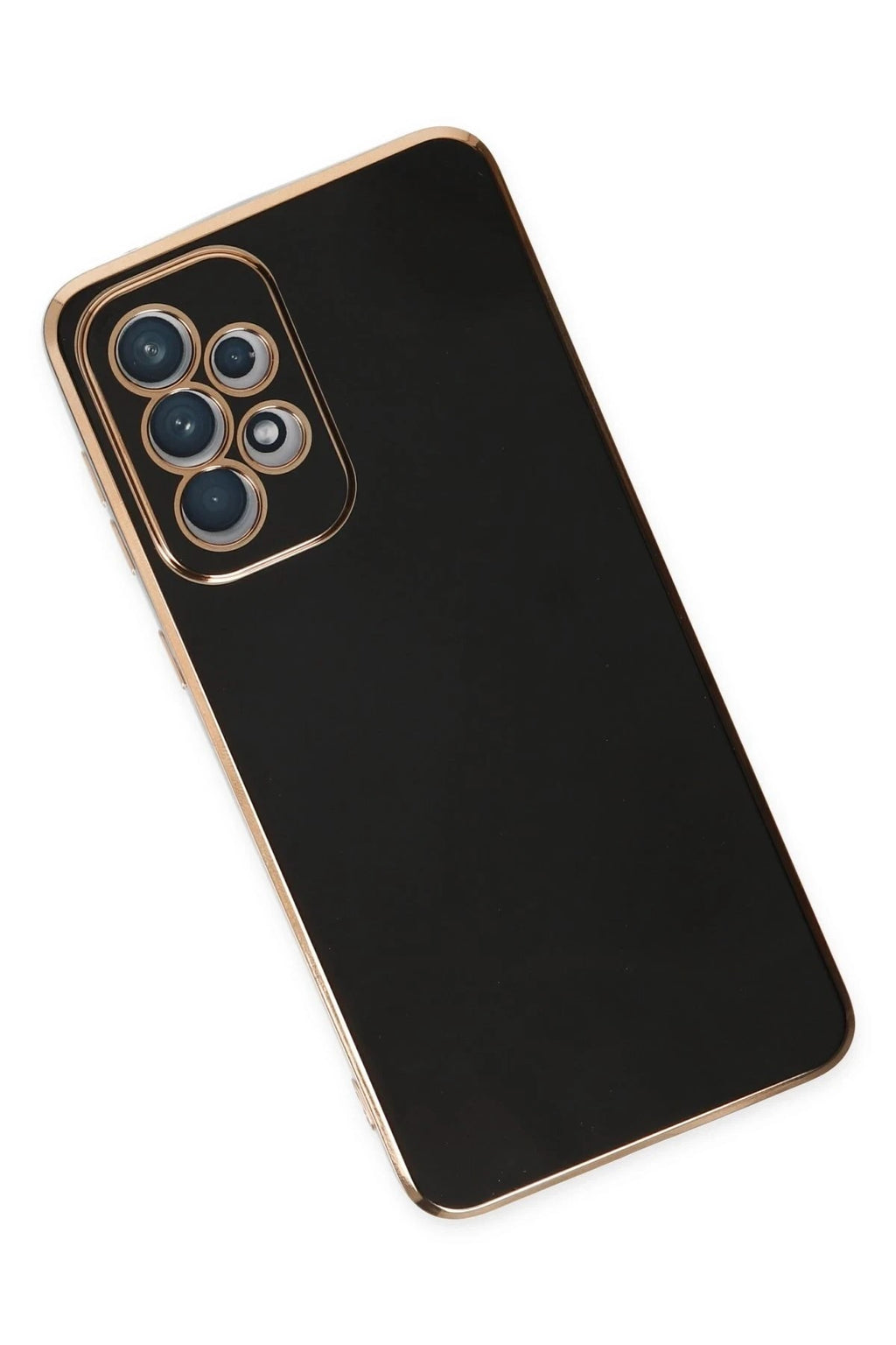 Mey İthalat® Samsung Galaxy A73 5G Kılıf Volet Silikon - Siyah