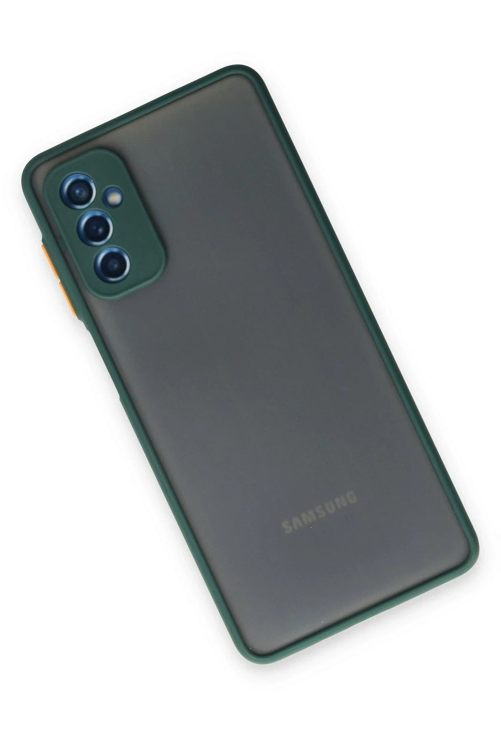 Mey İthalat® Samsung Galaxy M52 5G Kılıf Montreal Silikon Kapak - Yeşil