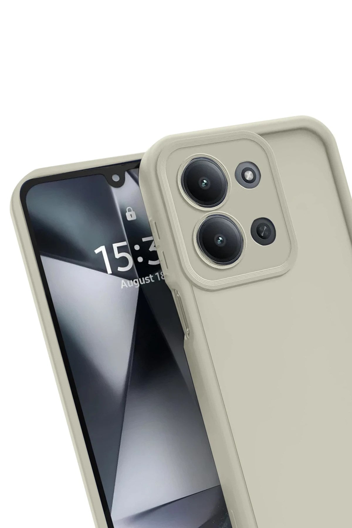 Mey İthalat® Redmi 15C 4G Viera Silikon - Krem
