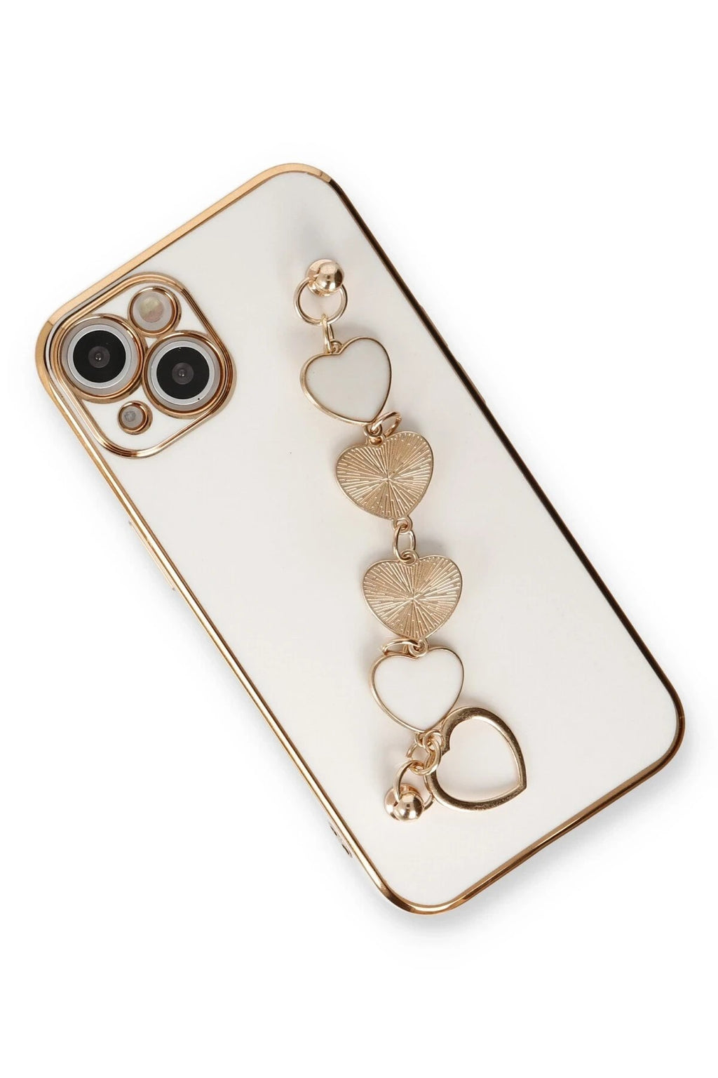 Mey İthalat® iPhone 14 Plus Kılıf Esila Silikon - Beyaz
