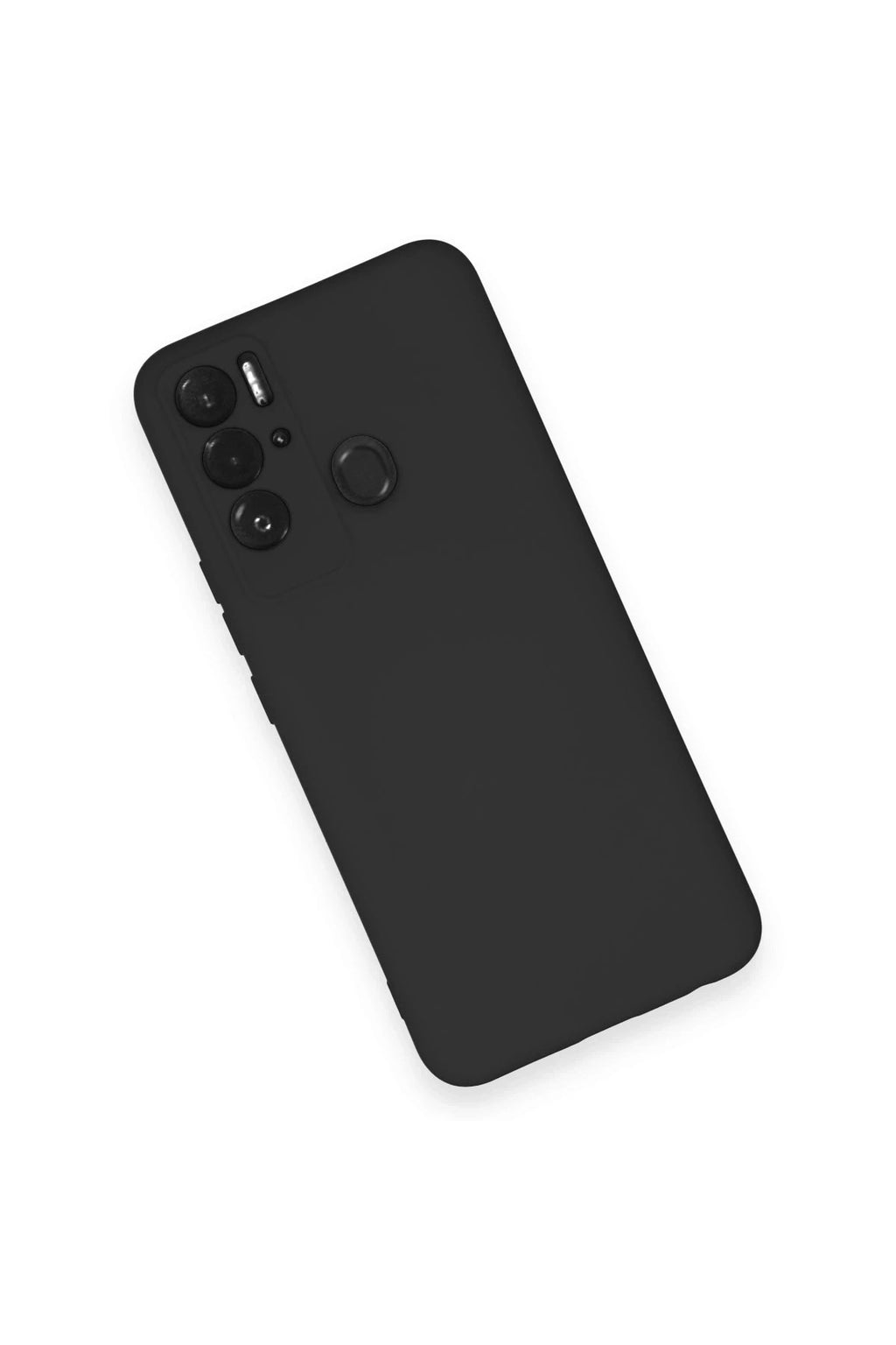 Mey İthalat® Tecno Pova Neo Kılıf Nano içi Kadife Silikon - Siyah