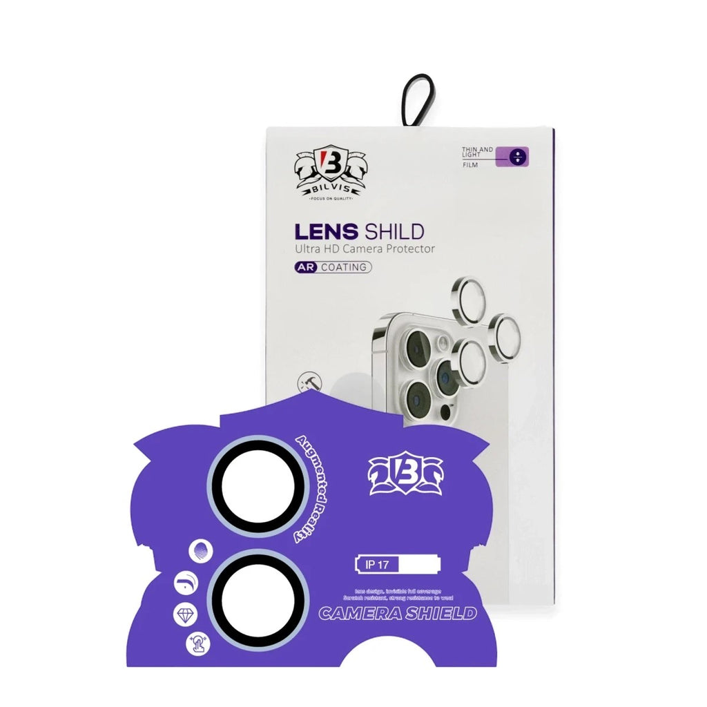 Mey İthalat® iPhone 17 Bilvis Titan Kamera Lens - Açık Mavi