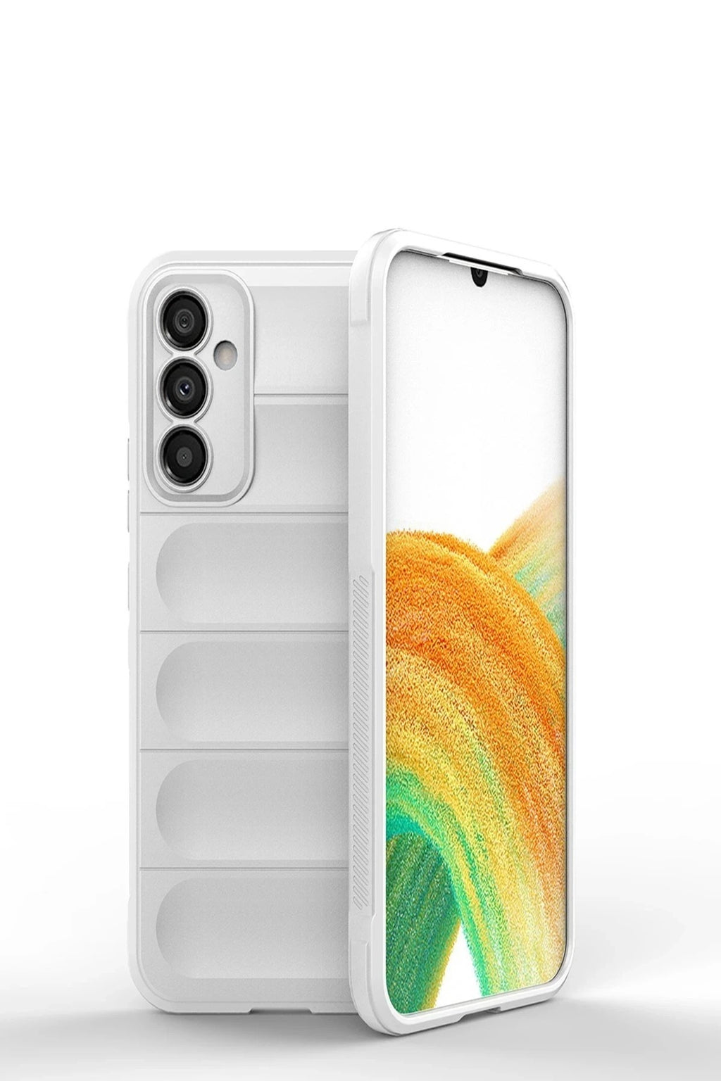 Mey İthalat® Samsung Galaxy A15 4G Kılıf Optimum Silikon - Krem