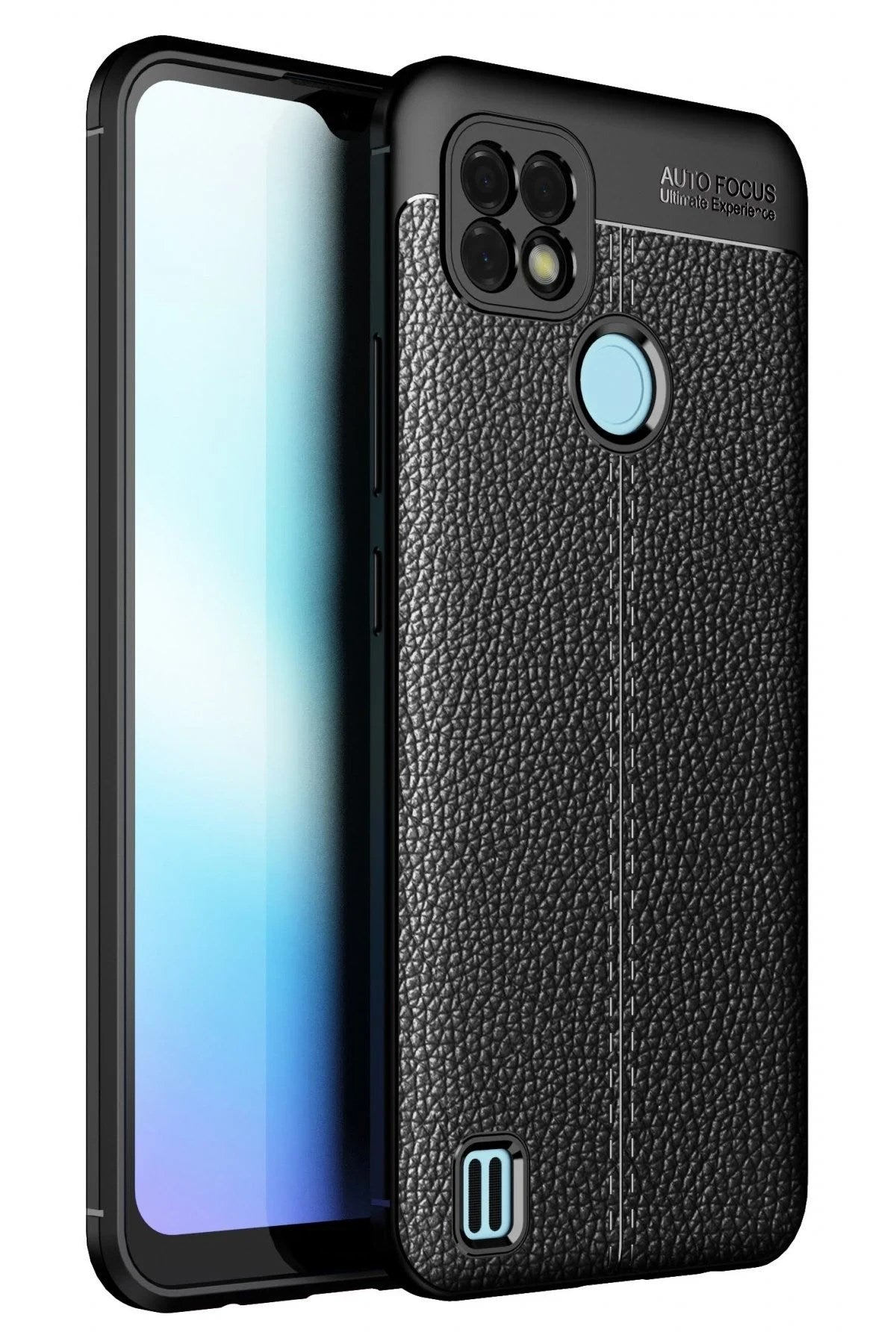 Mey İthalat® Realme C25 Kılıf Auto Focus Kapak - Siyah