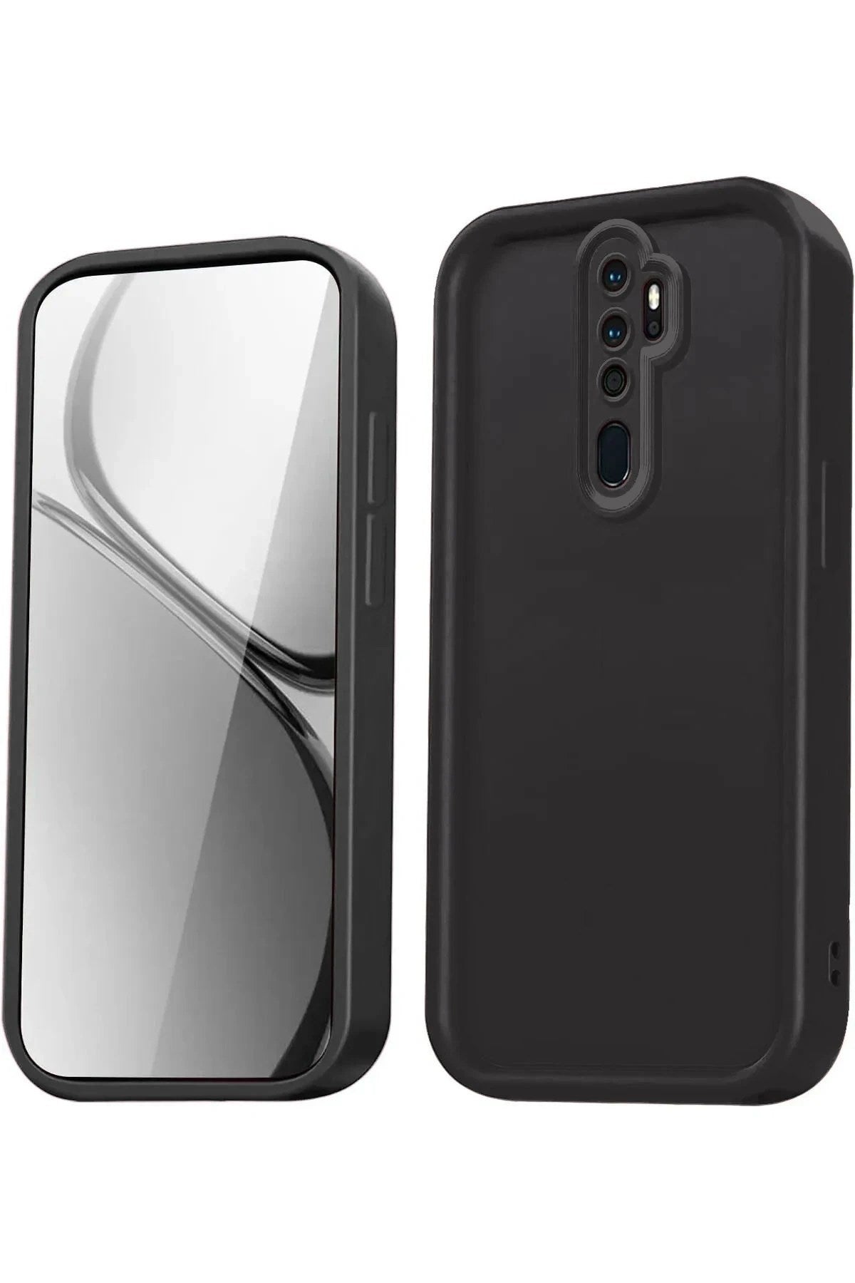 Mey İthalat® Redmi Note 8 Pro Kılıf Viera Silikon - Siyah