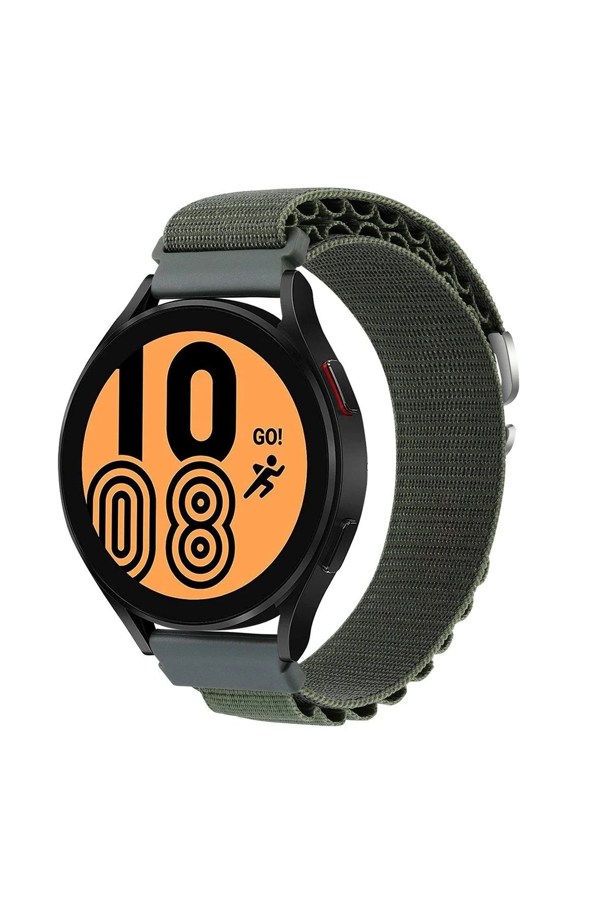 Mey İthalat® Watch 20mm KR410 Kumaş Kordon - Yeşil