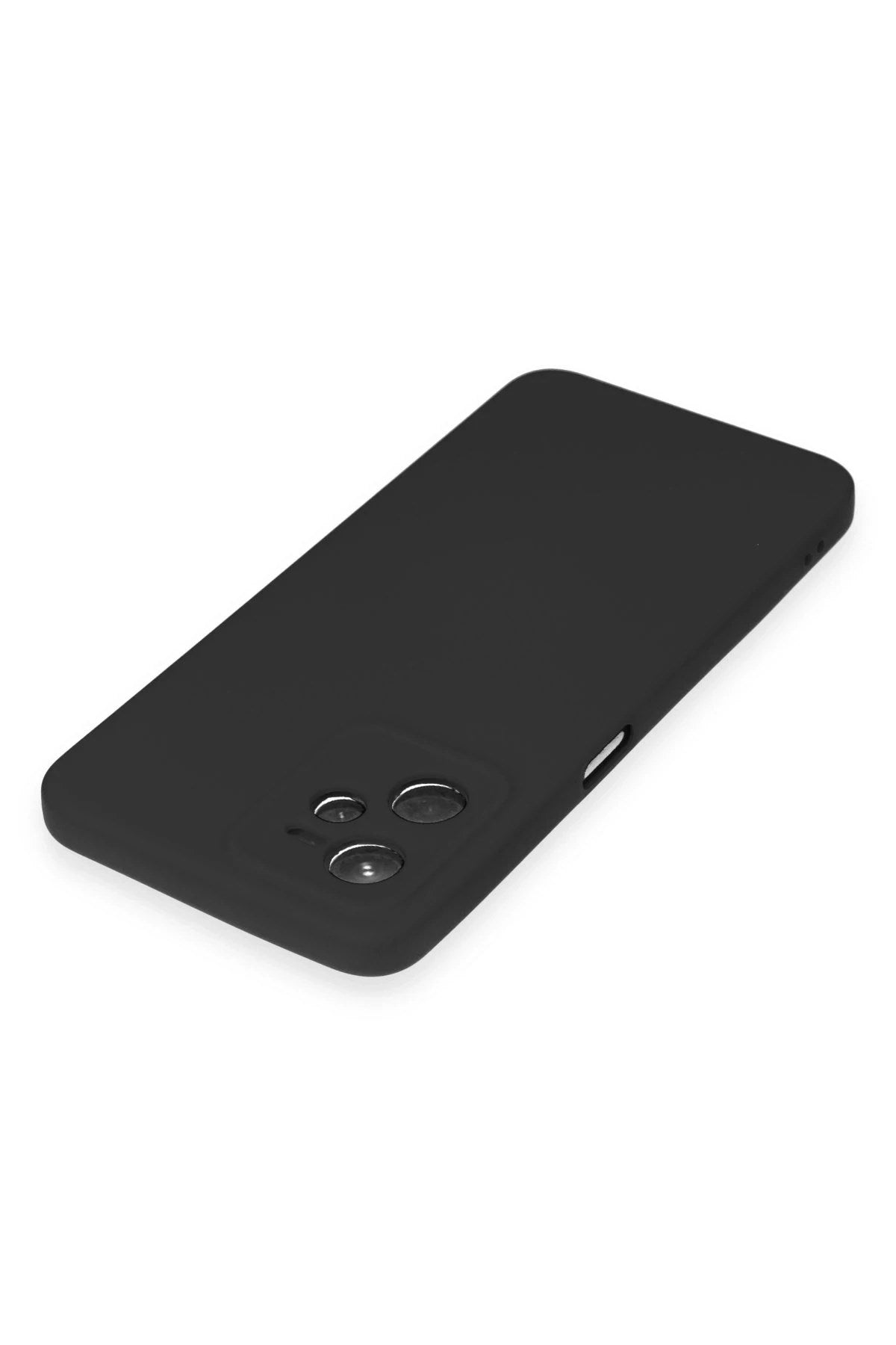 Mey İthalat® Realme C35 Kılıf Nano içi Kadife Silikon - Siyah