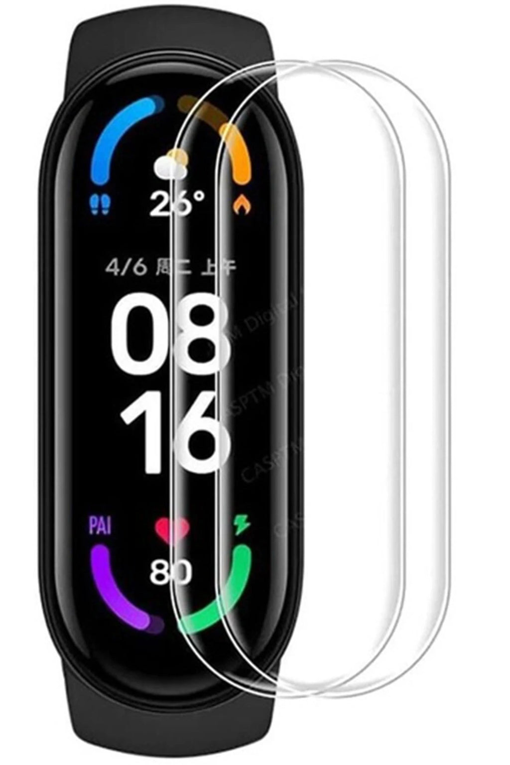 Mey İthalat® Redmi Watch 3 Polymer Nano Ekran Koruyucu - Şeffaf