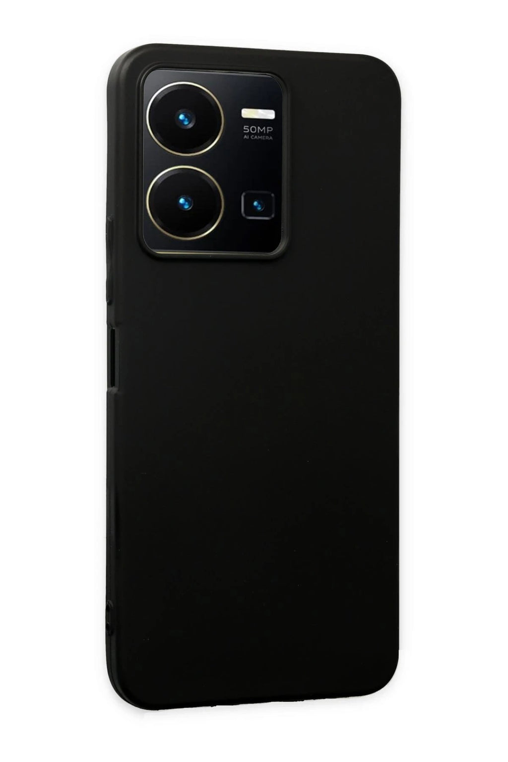 Mey İthalat® Vivo Y35 Kılıf First Silikon - Siyah
