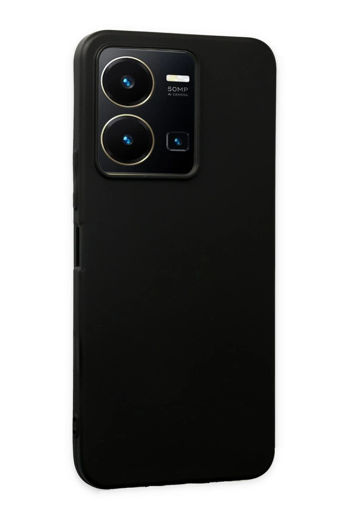 Mey İthalat® Vivo Y35 Kılıf First Silikon - Siyah