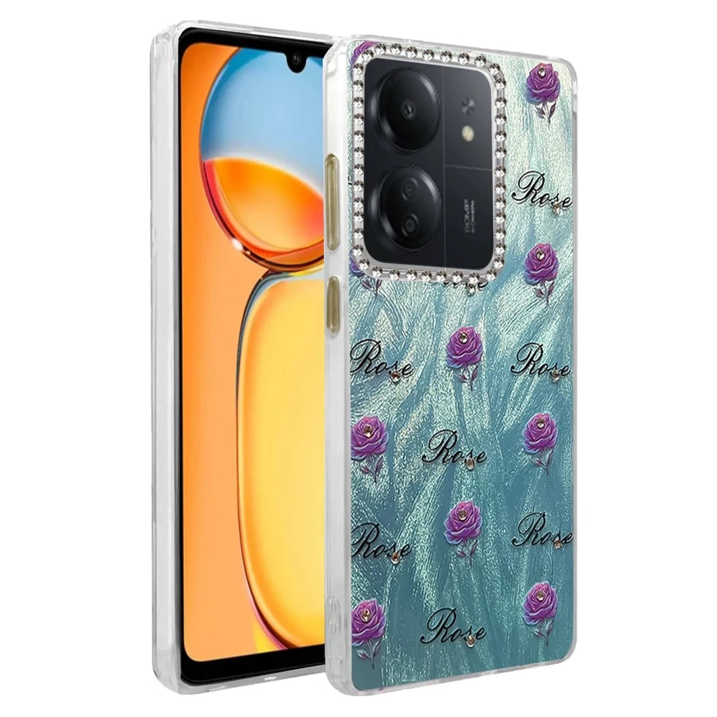 Mey İthalat® Redmi 13C Kılıf Blade Aynalı Desenli Kapak - Desen 9