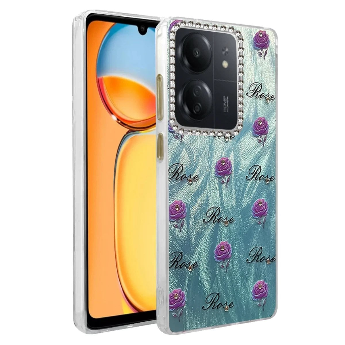 Mey İthalat® Redmi 13C Kılıf Blade Aynalı Desenli Kapak - Desen 9