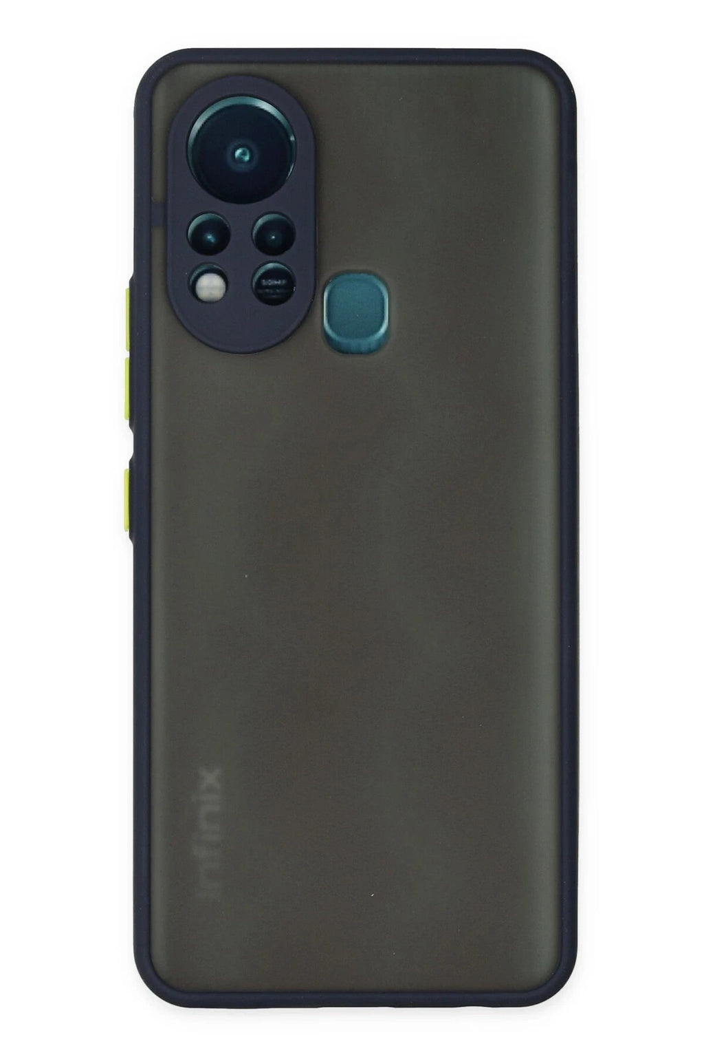 Mey İthalat® İnfinix Hot 11s Kılıf Montreal Silikon Kapak - Lacivert