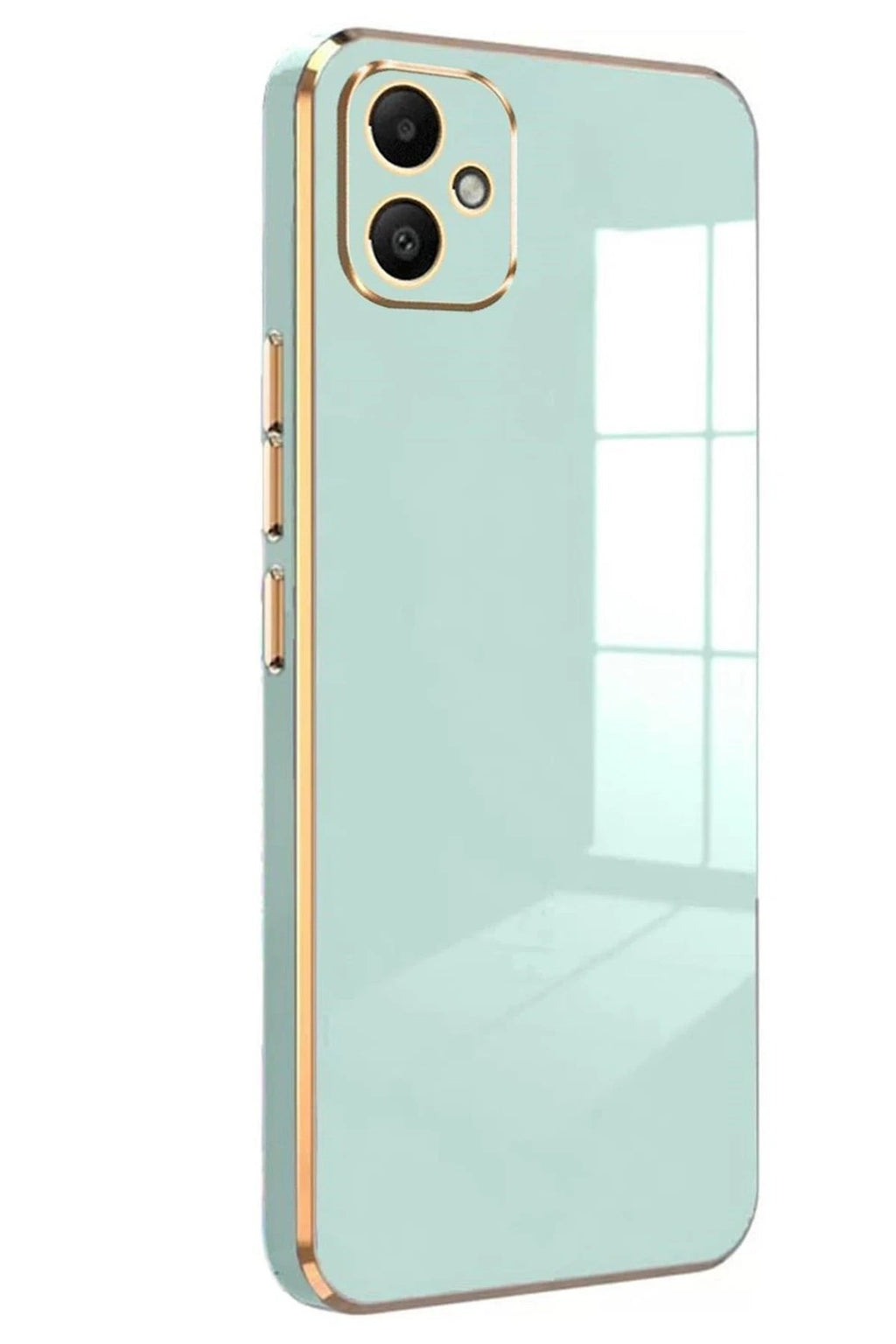 Mey İthalat® Samsung Galaxy A05 Kılıf Volet Silikon - Açık Yeşil