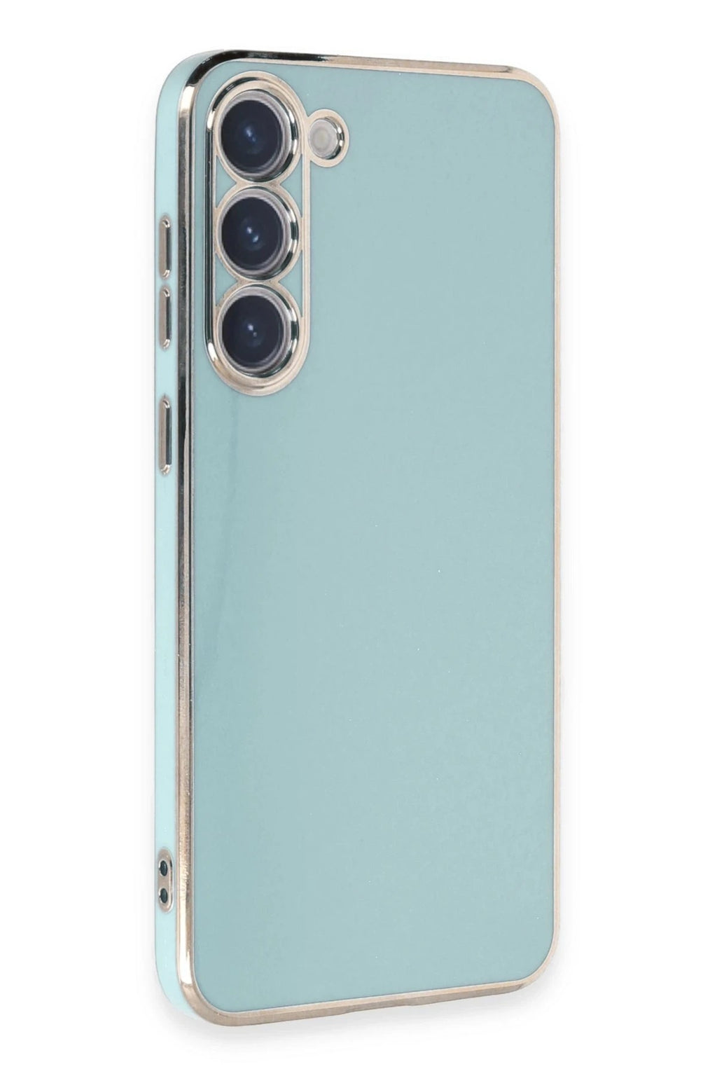 Mey İthalat® Samsung Galaxy S23 Kılıf Volet Silikon - Açık Yeşil