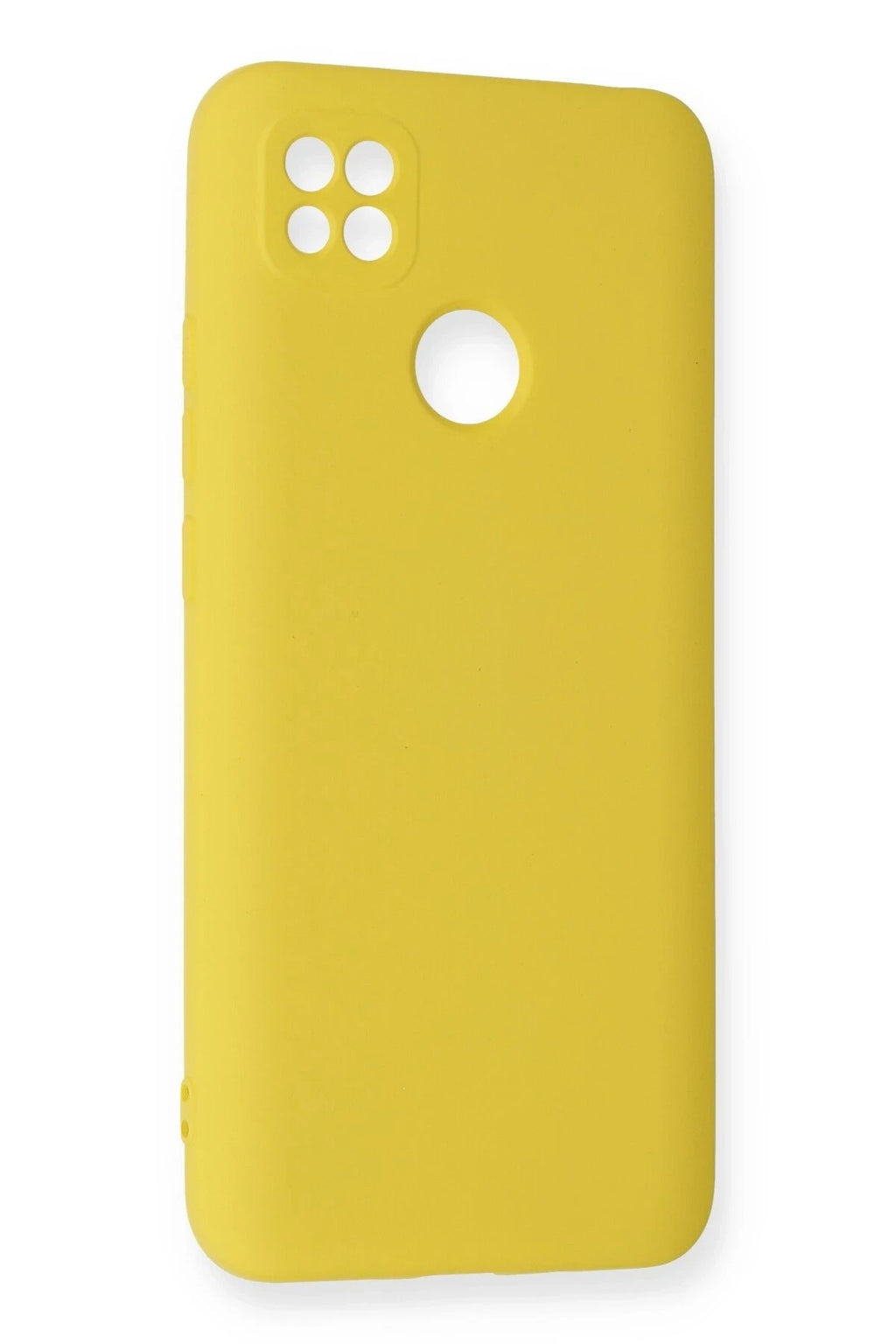 Mey İthalat® Redmi 9C Kılıf Nano içi Kadife Silikon - Sarı