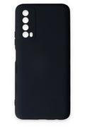 Mey İthalat® Huawei P Smart 2021 Kılıf Nano içi Kadife Silikon - Lacivert