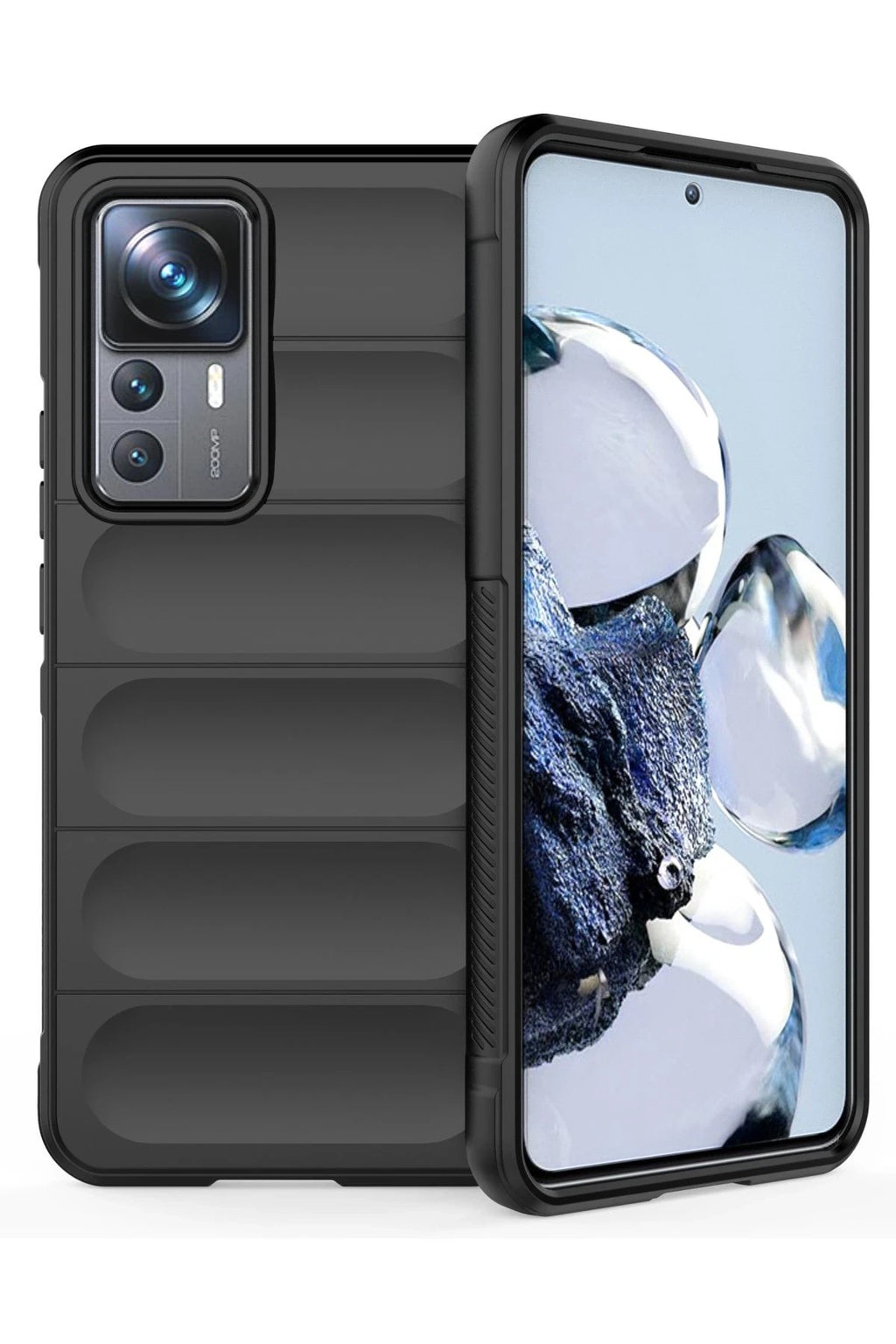 Mey İthalat® Mi 12T Pro Kılıf Optimum Silikon - Siyah