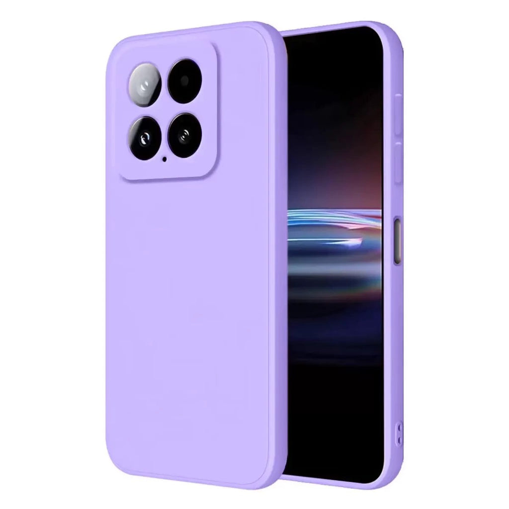 Mey İthalat® Mi 14T Pro Kılıf Nano içi Kadife Silikon - Lila