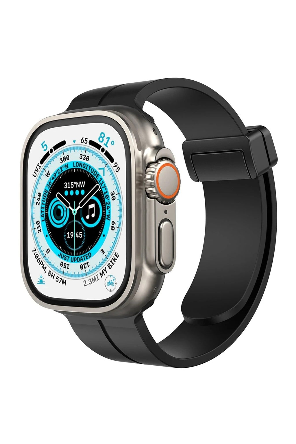 Mey İthalat® Watch 38mm KR412 Elegance Stylısh Kordon - Siyah