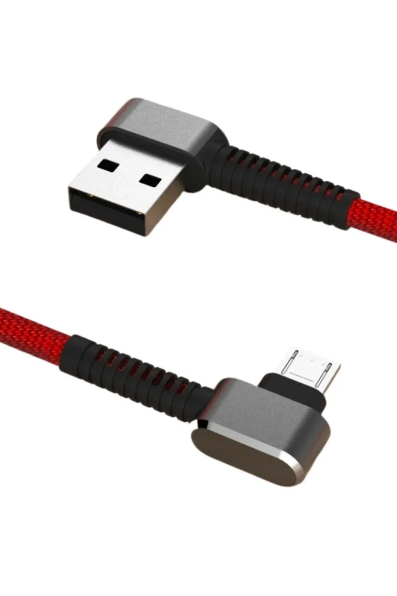 Mey İthalat® S73 Micro USB Kablo 1M 2.1A - Kırmızı