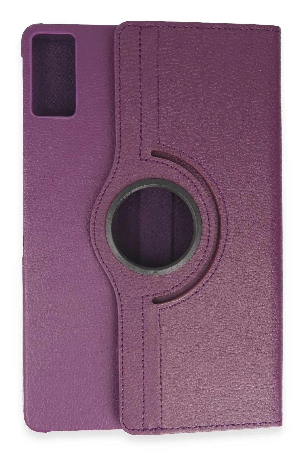 Mey İthalat® Pad 6 Kılıf 360 Tablet Deri Kılıf - Mürdüm