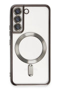 Mey İthalat® Samsung Galaxy S22 Kılıf Kross Magneticsafe Kapak - Siyah