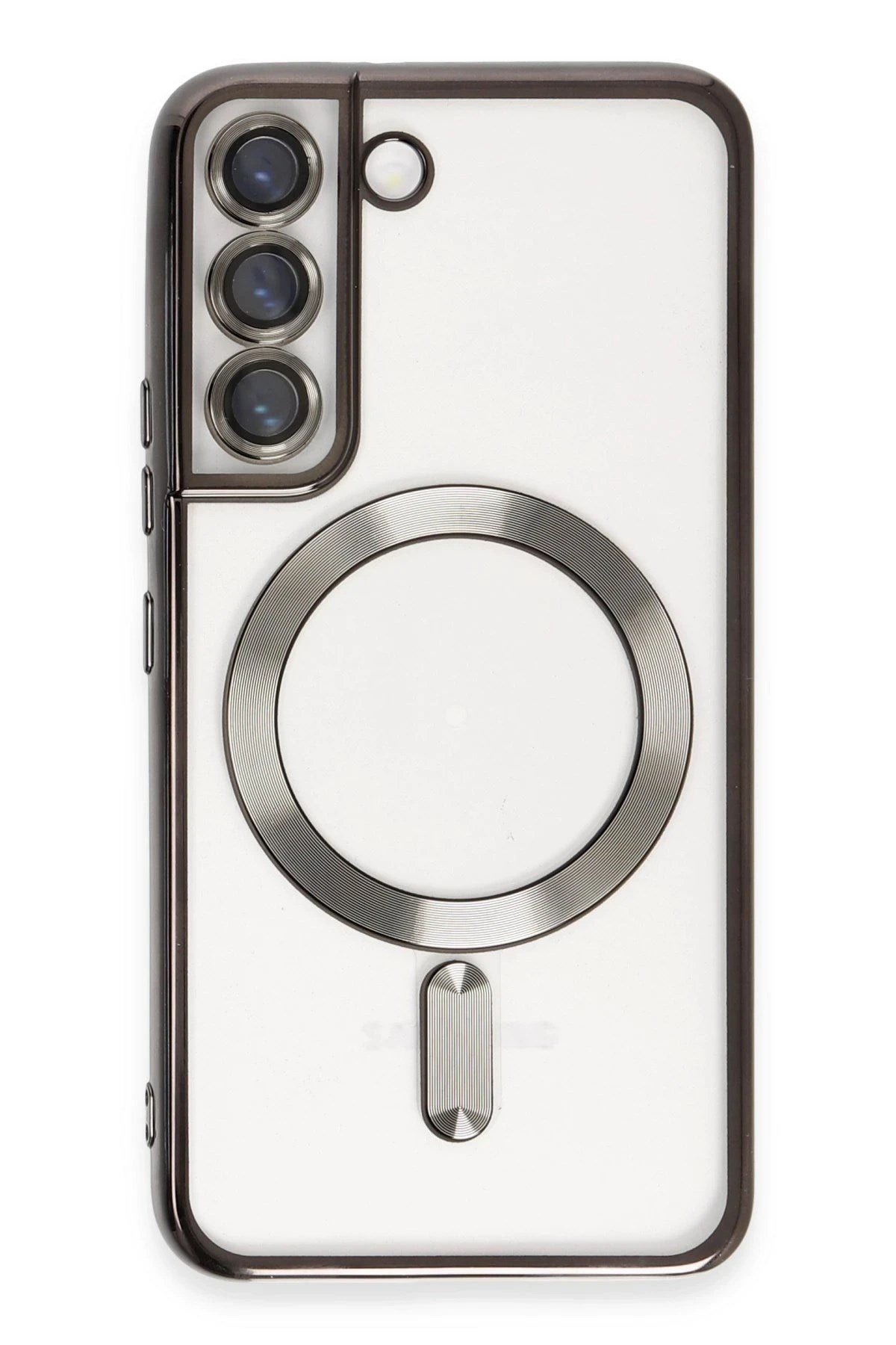 Mey İthalat® Samsung Galaxy S22 Kılıf Kross Magneticsafe Kapak - Siyah