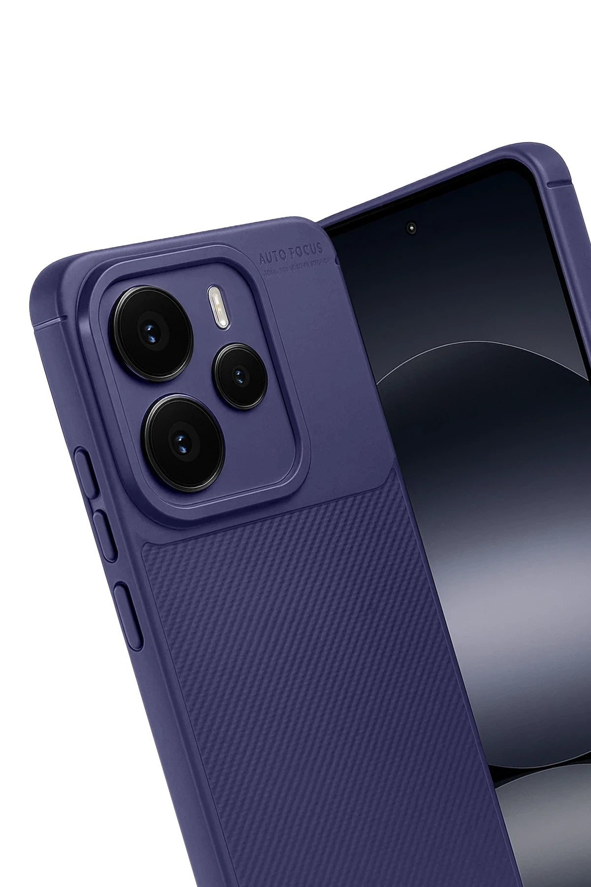 Mey İthalat® Note 14 5G Auto Focus Karbon Kapak - Lacivert
