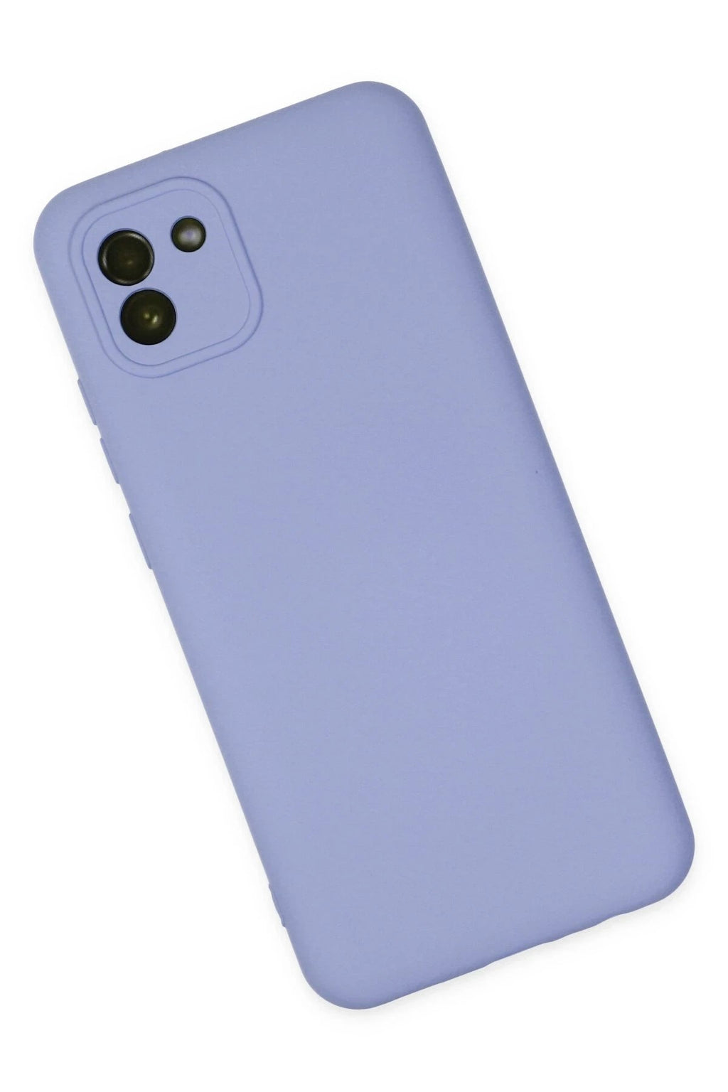 Mey İthalat® Samsung Galaxy A03 Kılıf Nano içi Kadife Silikon - Lila