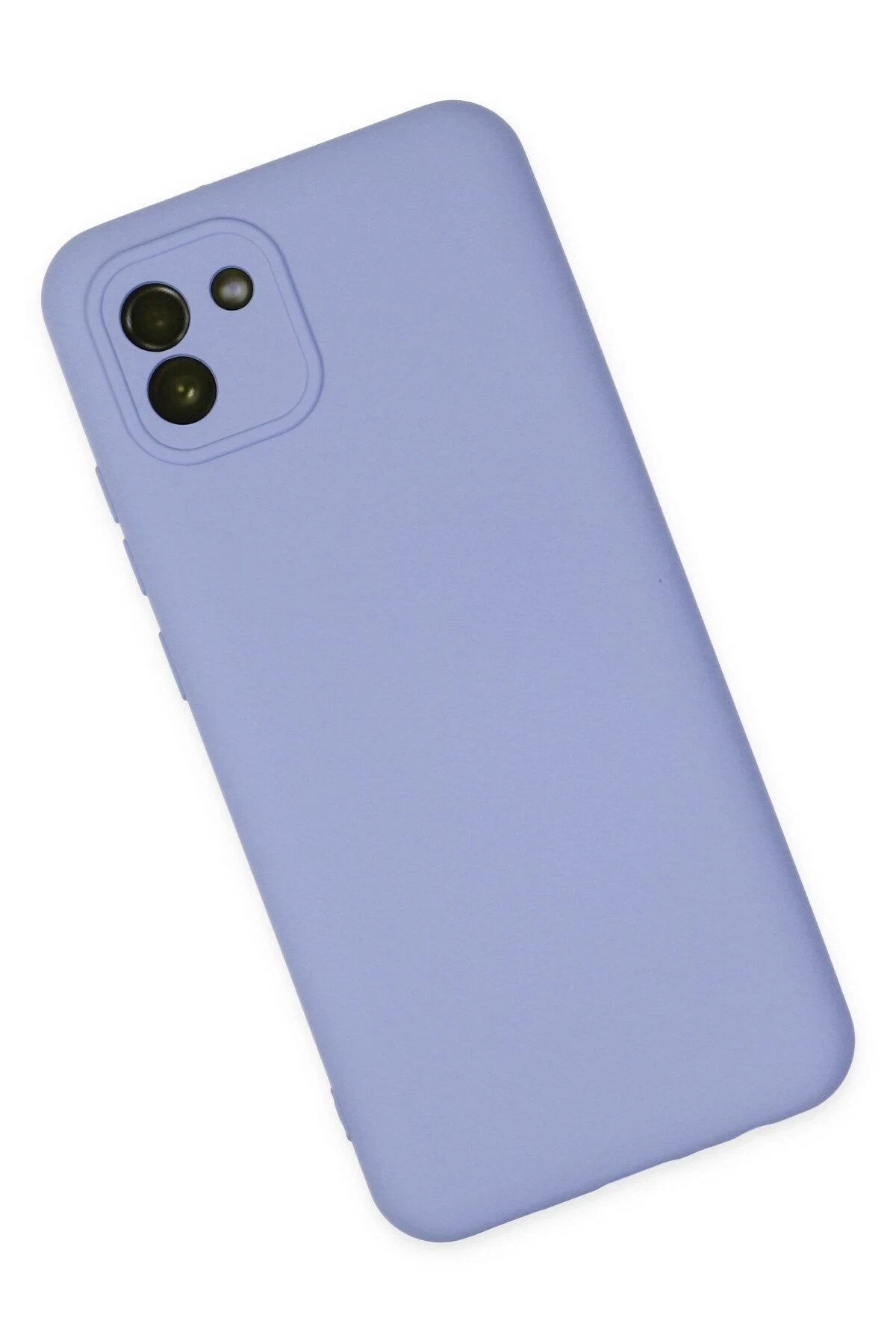 Mey İthalat® Samsung Galaxy A03 Kılıf Nano içi Kadife Silikon - Lila