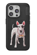 Mey İthalat® iPhone 15 Pro Perma Desenli Kapak - Siyah