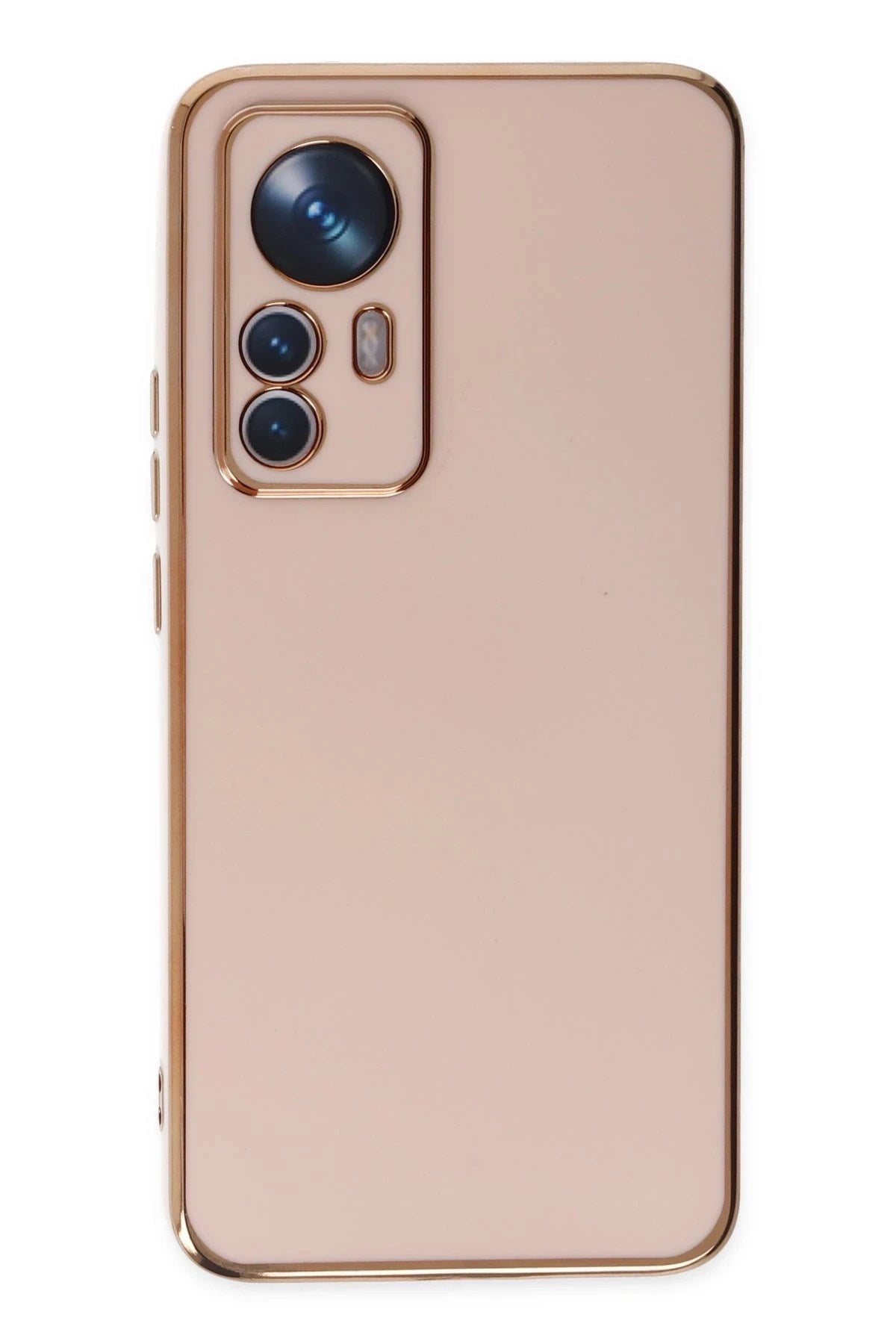 Mey İthalat® Mi 12T Pro Kılıf Volet Silikon - Pembe