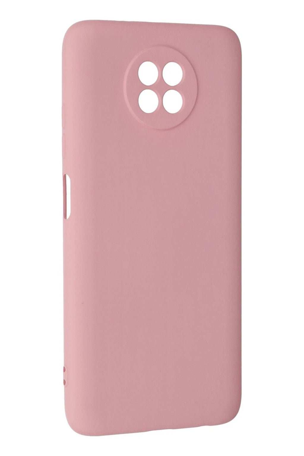 Mey İthalat® Redmi Note 9 5G Kılıf Nano içi Kadife Silikon - Pembe