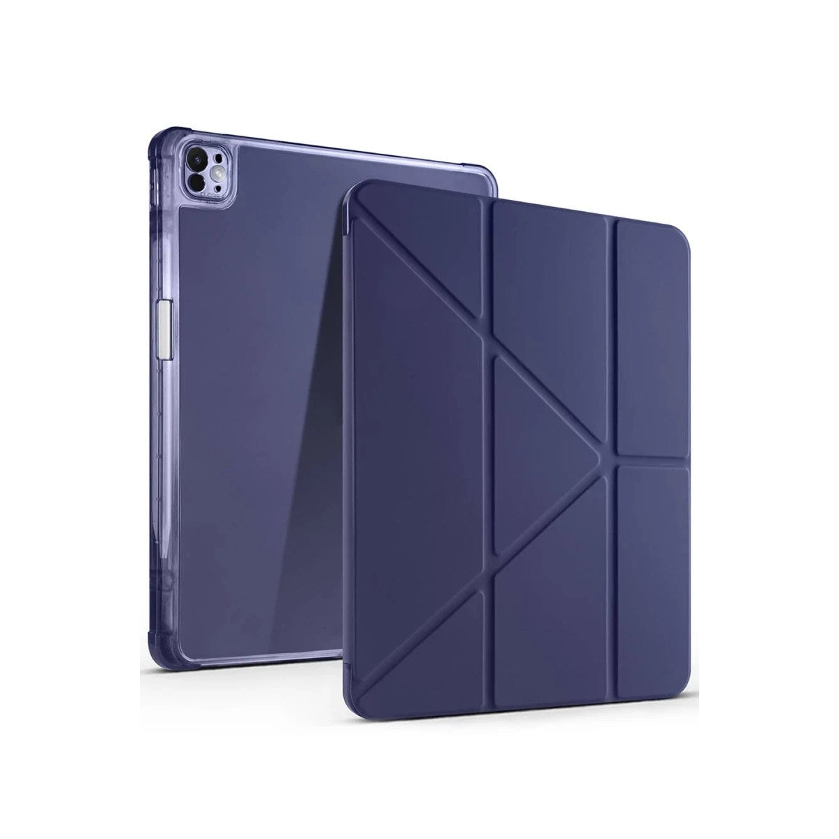 Mey İthalat® iPad Air 13 (2024) Kılıf Kalemlikli Mars Tablet Kılıfı - Lacivert