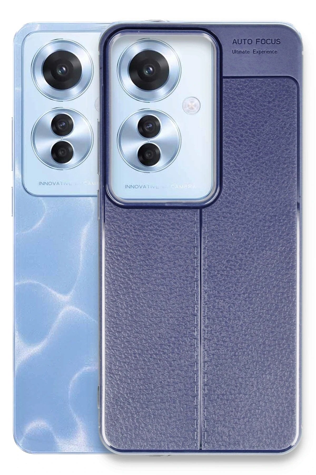 Mey İthalat® Reno 11F Kılıf Auto Focus Kapak - Lacivert