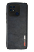 Mey İthalat® Redmi 10C Kılıf Loop Deri Silikon - Lacivert