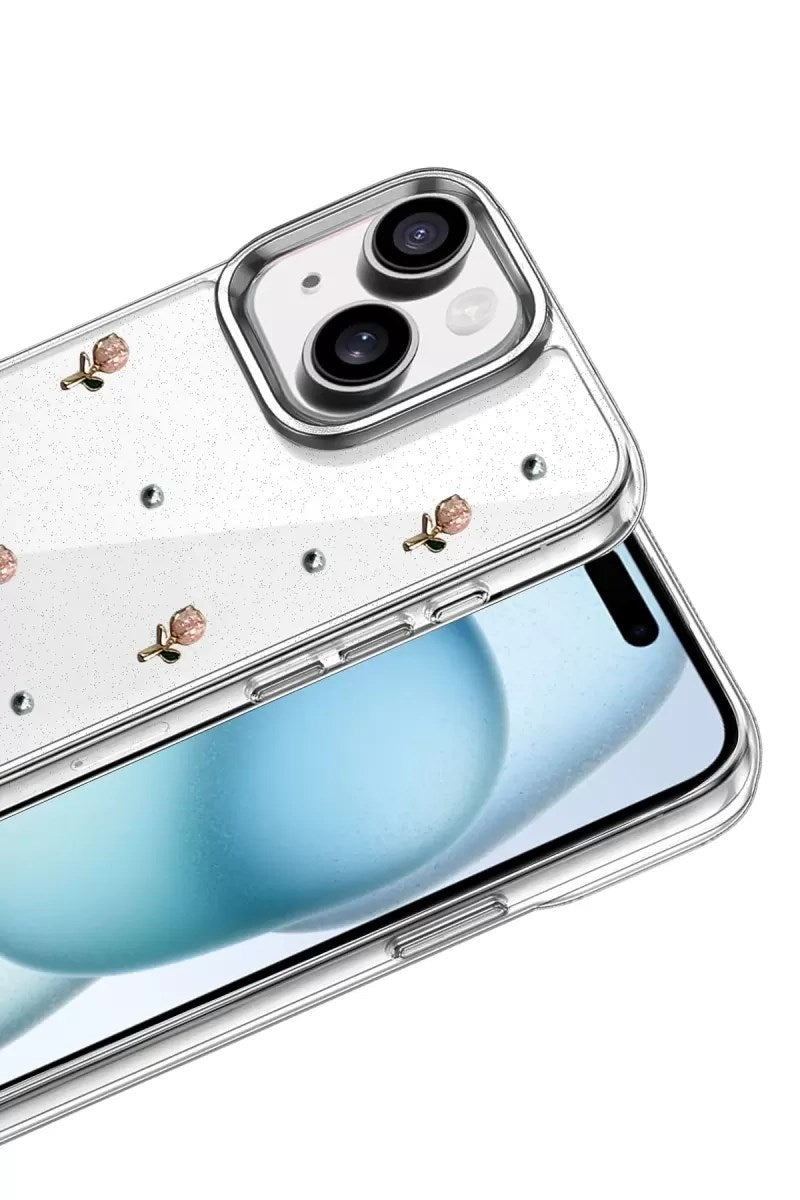 Mey İthalat® iPhone 14 Fiyonk Desenli Kapak - Desen 6
