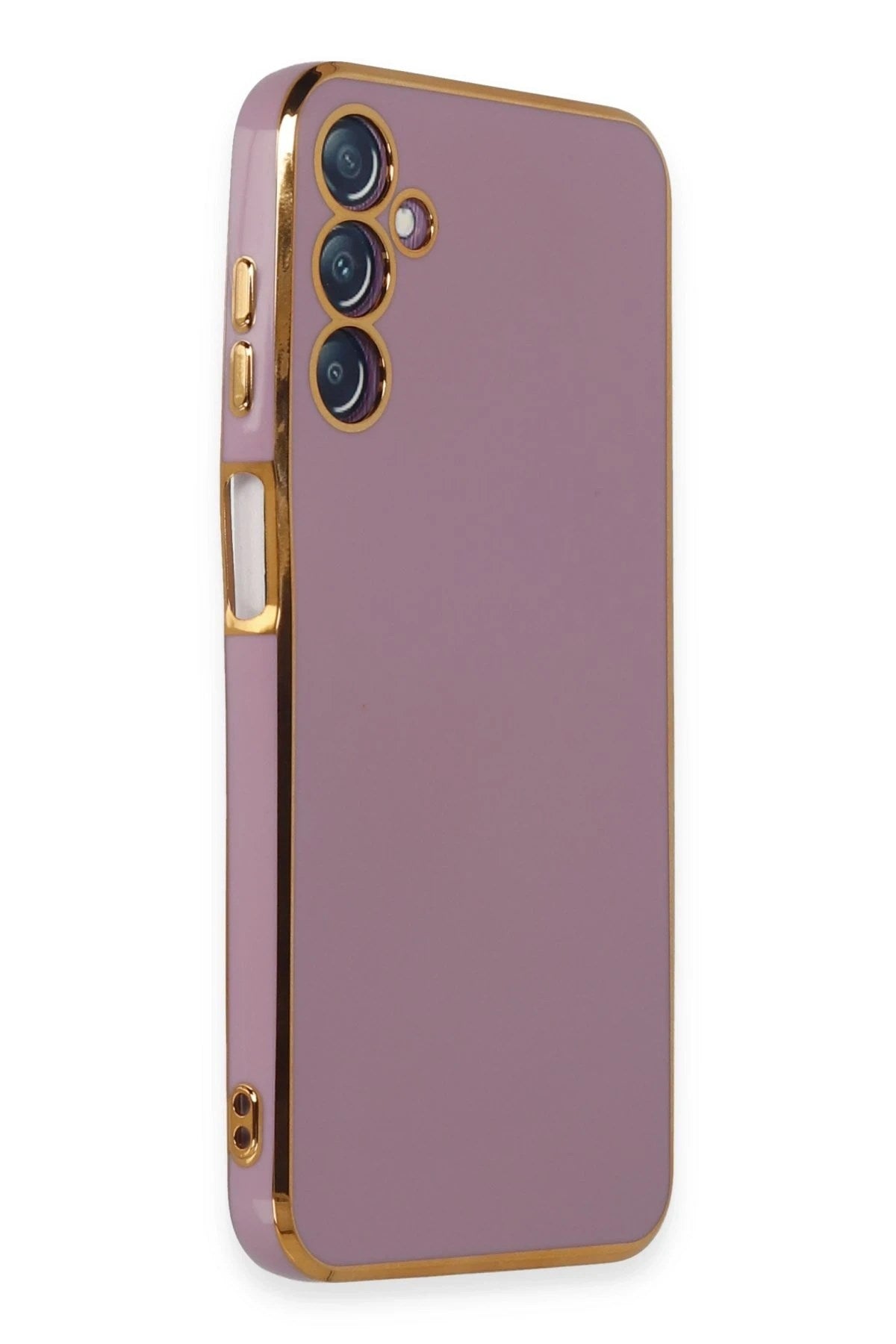 Mey İthalat® Samsung Galaxy M14 5G Kılıf Volet Silikon - Mor
