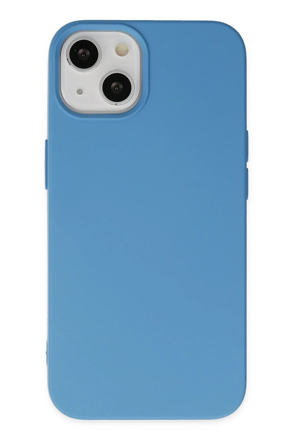Mey İthalat® iPhone 15 Pro Kılıf Nano içi Kadife Silikon - Mavi