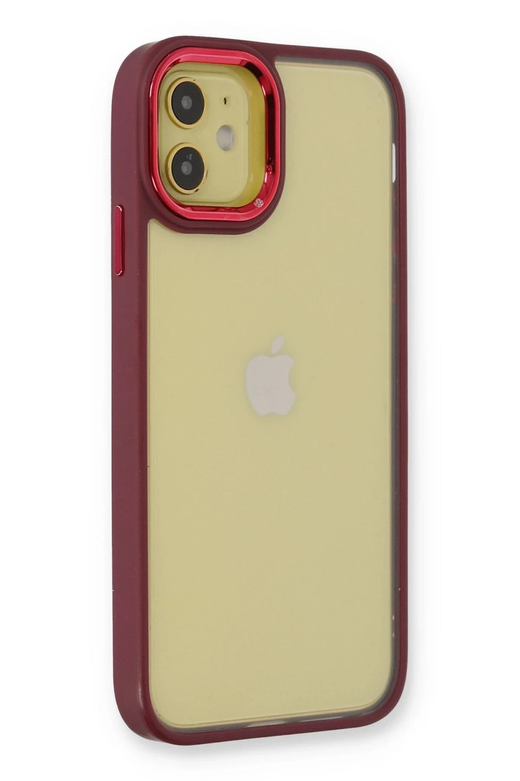 Mey İthalat® iPhone 12 Kılıf Dora Kapak - Kırmızı