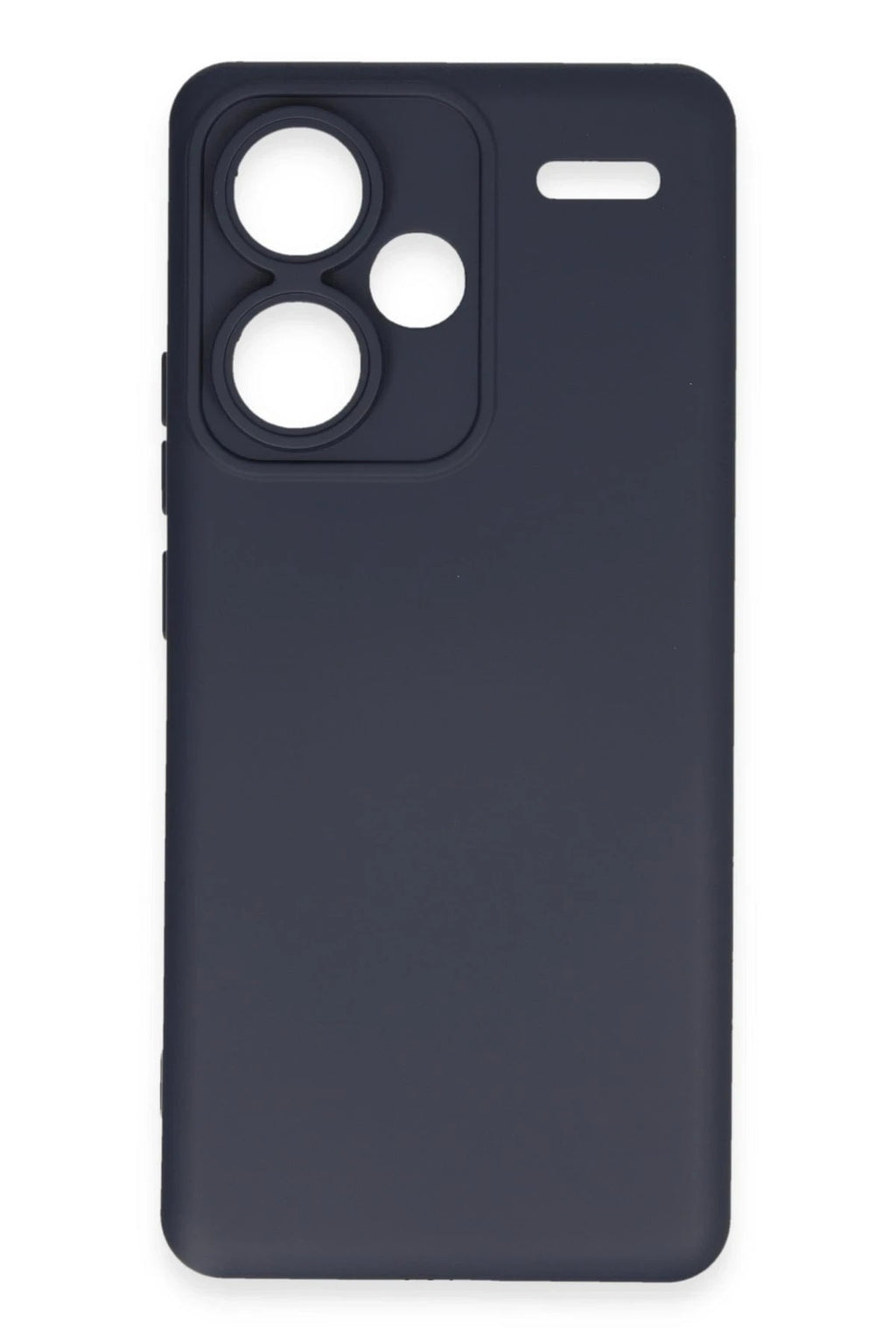 Mey İthalat® Redmi Note 13 Pro Plus Kılıf Nano içi Kadife Silikon - Lacivert