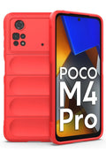 Mey İthalat® Poco M4 Pro 4G Kılıf Optimum Silikon - Kırmızı