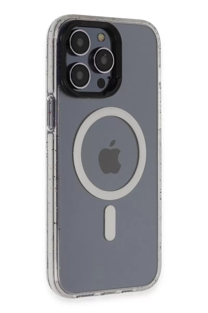 Mey İthalat® iPhone 14 Pro Max Kılıf Tigra Magsafe Kapak - Şeffaf