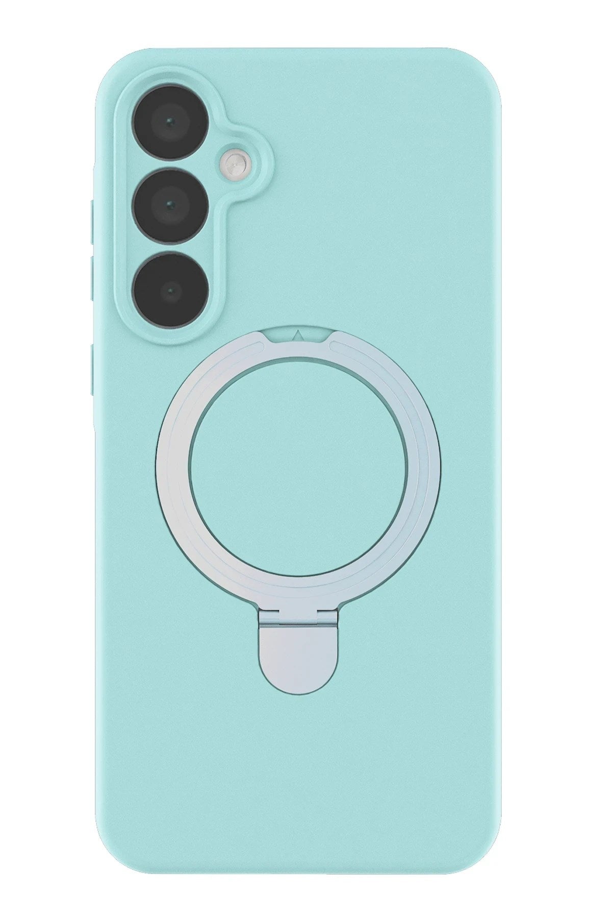 Mey İthalat® Samsung Galaxy A55 5G Regal Magsafe Standlı Kapak - Su Yeşili