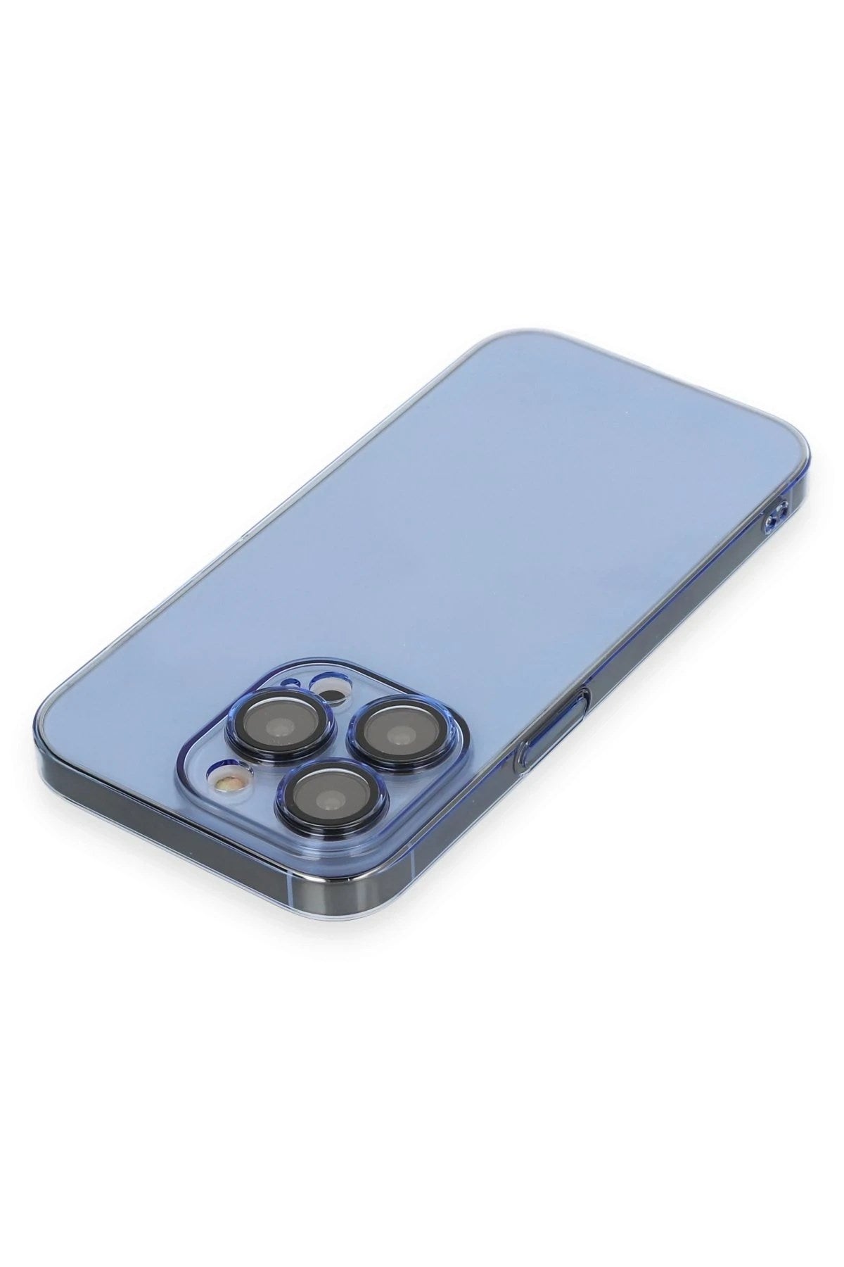 Mey İthalat® iPhone 14 Pro Max Kılıf Armada Lensli Kapak - Sierra Blue